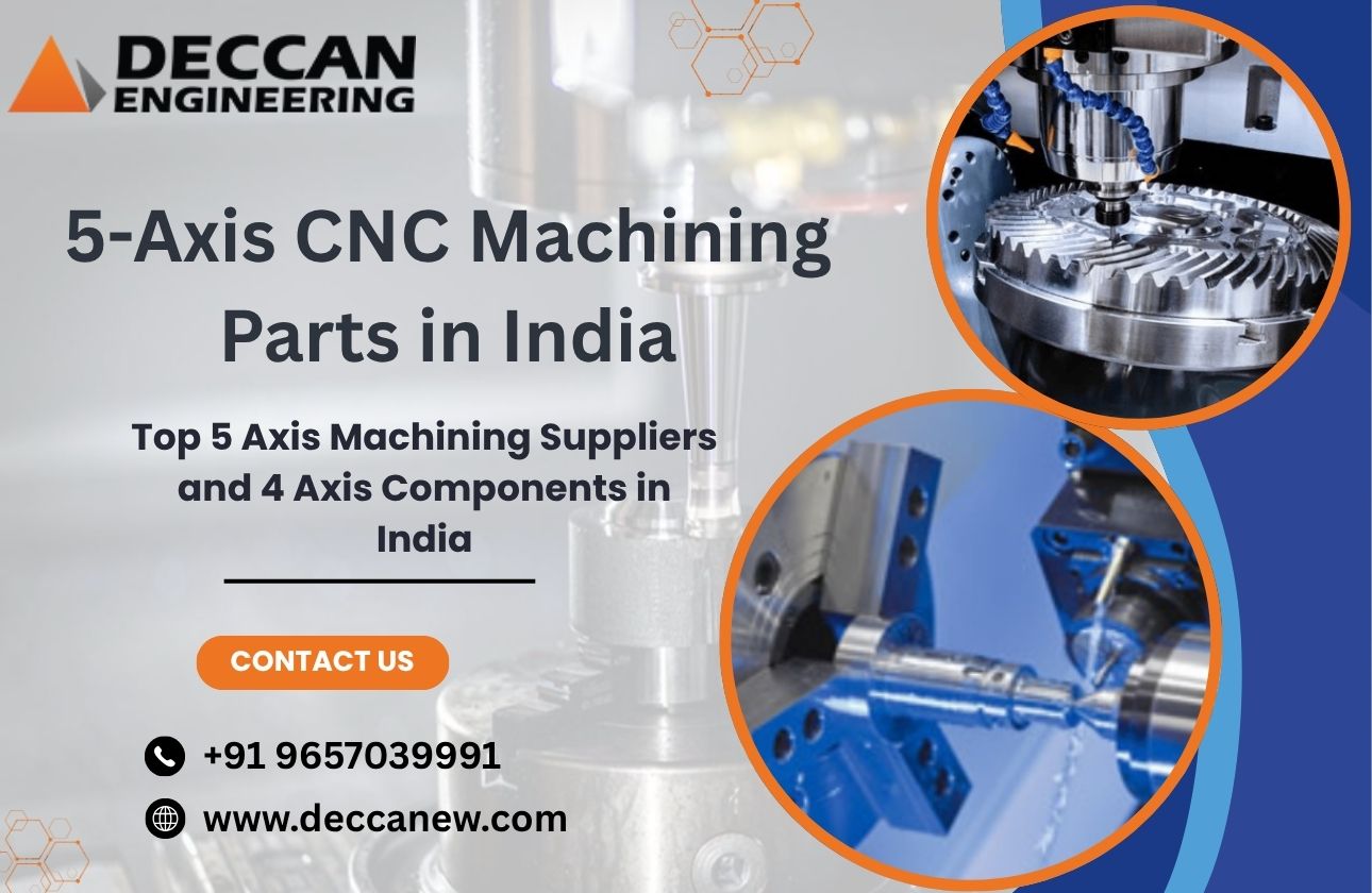 Top 5 Axis Machining Suppliers and 4 Axis Components in India